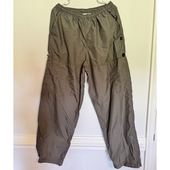Nike Athletic Pants Green Gray Mens Size Large Excellent Condition Size Large - Picture 1 of 6